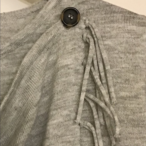 “KNOX ROSE” Women’s gray sweater / shawl - Picture 3 of 5